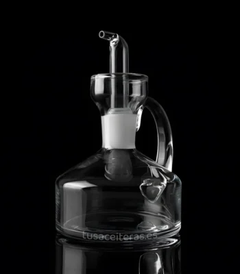 Aceitera/Vinagrera Clara – Ideal para Cocina Profesional u Hogar
