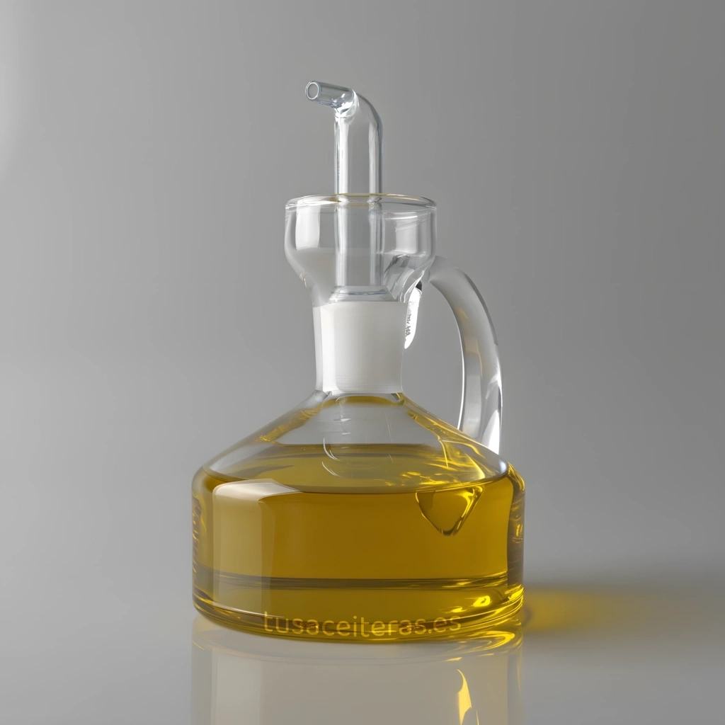 Aceitera Clara – Ideal para Cocina Profesional u Hogar
