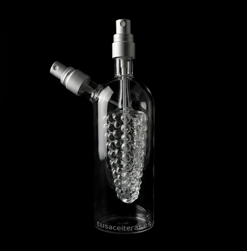 Aceitera Góndola Uva 2 Sprays (Fondo negro)