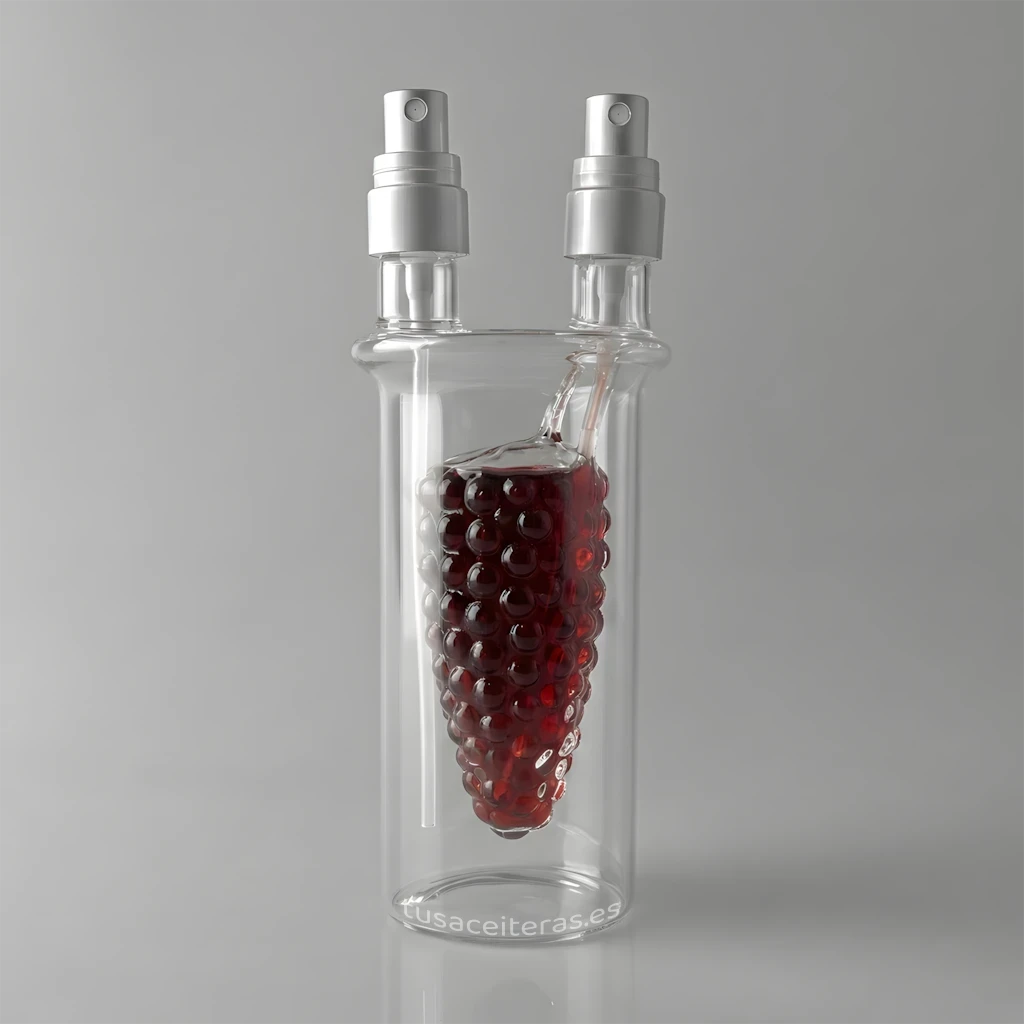 Aceitera Góndola Recta Uva 2 Sprays (vinagre)