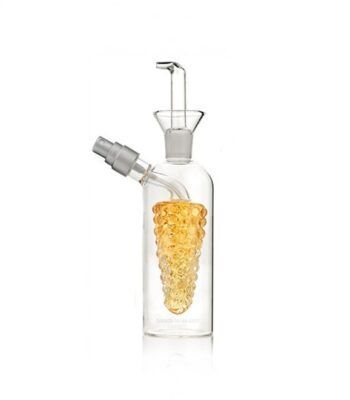 Aceitera de vidrio de borosilicato