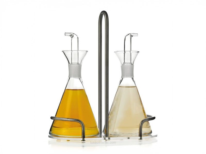 Imagen de Juego de aceitera y vinagrera Cónica 250 ml (2 piezas)