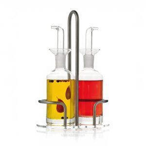 Aceitera y Vinagrera Góndola 2 Piezas 250 ml – Estilo Clásico para Cocina Moderna