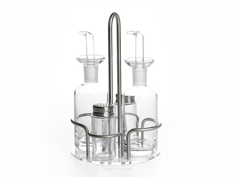 Imagen de Aceitera y Vinagrera Góndola 4 Piezas 250 ml