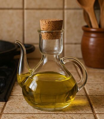 Imagen de la alcuza o aceitera clásica