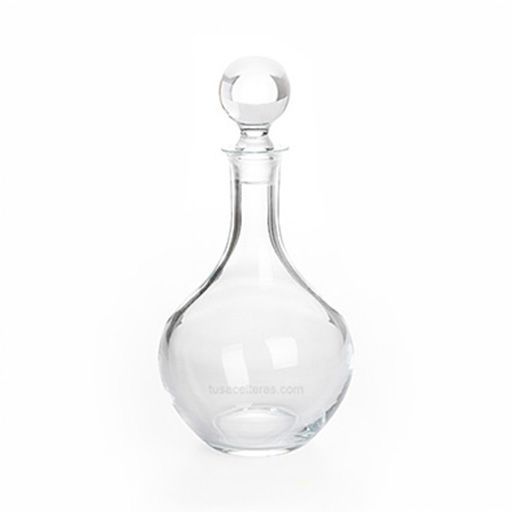 Botellas de vidrio soplado