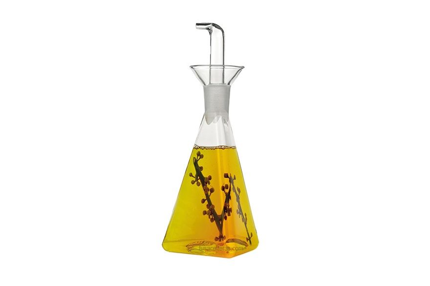 Imagen de aceitera antigoteo de cristal